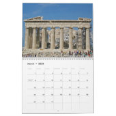 Calendrier Grèce 2026 (Mar 2026)