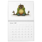 Calendrier Green Cheek Conure Parrot 2021 (Jan 2027)
