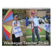 Calendrier Grève de professeur de Waukegan (Protection)