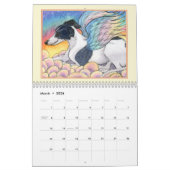 Calendrier Greyhound - Calendrier mural pour les A (Mar 2026)