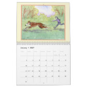 Calendrier Greyhound - Calendrier mural pour les A (Jan 2027)