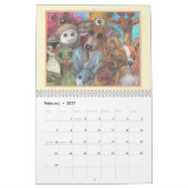 Calendrier Greyhound - Calendrier mural pour les A (Feb 2027)