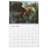 Calendrier Griffin Griffin Imaginaire animal (Jan 2026)
