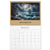 Calendrier Griffins, Dragons, & Desolate landscapes (Feb 2027)