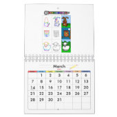 Calendrier Griffonnage d'EZ - aspiration sur moi ..... - (Mar 2027)