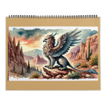 Griffons, Dragons et paysages désolés