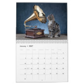 Calendrier Gris Tabby (Jan 2027)