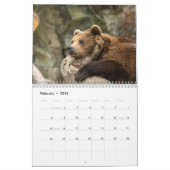 Calendrier Grizzly Bears 2025 (Feb 2026)