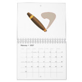 Calendrier Gros cigre à la cubaine (Feb 2027)