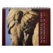 Calendrier Gros morceaux monumentaux de Washington, dc 2011 - (Protection)