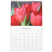 Calendrier Gros plan des fleurs 2021 (Feb 2027)