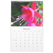 Calendrier Gros plan des fleurs 2021 (Mar 2027)