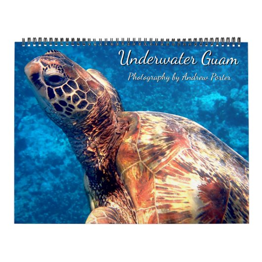 Calendrier Guam sous-marin 12 mois (Protection)