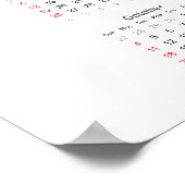 Calendrier Guêpe 2020 Affiche (Coin)