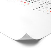 Calendrier Guêpe 2020 Poster (Coin)