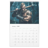 Calendrier Guerriers Vikings – Force & Saga (Jan 2027)