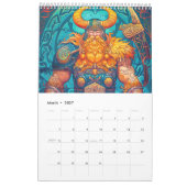 Calendrier Guerriers vikings – Légendes de force et d'acier (Mar 2027)