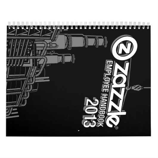 Calendrier guide des employés de zazzle (Protection)