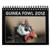 Calendrier Guinée Fowl pour 2012 (Protection)