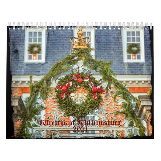 Calendrier Guirlandes de Williamsburg colonial (Protection)
