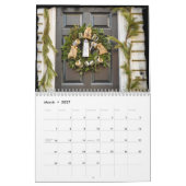 Calendrier Guirlandes de Williamsburg colonial (Mar 2027)