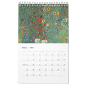 Calendrier Gustav Klimt (Mar 2027)