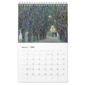 Calendrier Gustav Klimt (Jan 2026)