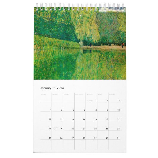 Calendrier Gustav Klimt 2022 (Jan 2026)