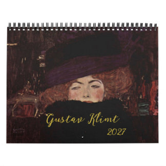 Calendrier Gustav Klimt Art Nouveau Artiste 2027