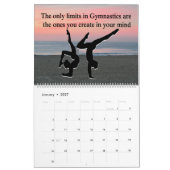 CALENDRIER GYMNASTIQUE INSPIRATIONNEL (Jan 2027)