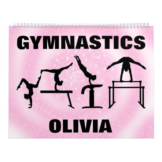 Calendrier Gymnastique Pink Sparkle (Protection)