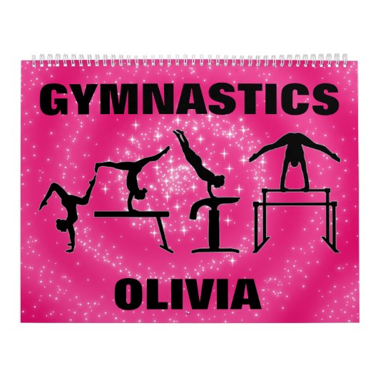Calendrier Gymnastique Pink Sparkle (Protection)