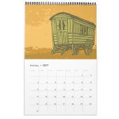 Calendrier Gypsy caravan (Jan 2027)