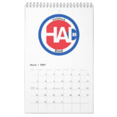 Calendrier Halatack Calander (Mar 2027)