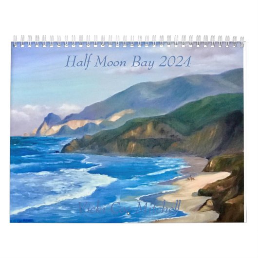 Calendrier Half Moon Bay 2024 (Protection)