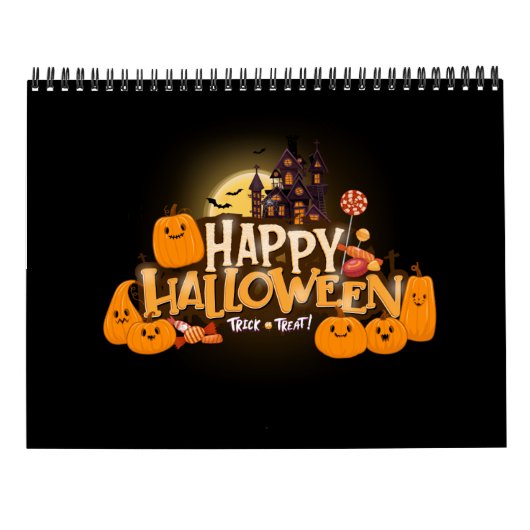 Calendrier halloween (Dos)