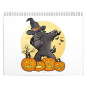 Calendrier Halloween écossais Terrier Dabbing (Protection)