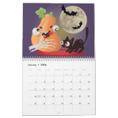 Calendrier Halloween pour le plaisir Toute l'année personnali (Jan 2026)