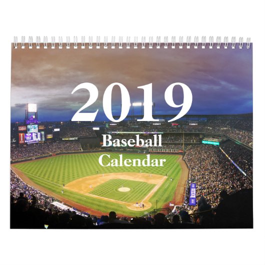 Calendrier HAMbyWG - Baseball 2019 (Protection)