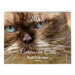 Calendrier HAMbyWG - Chats Bohémiens