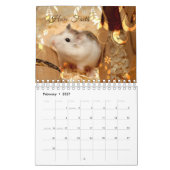 Calendrier Hammyville - léger et floral (Feb 2027)