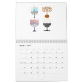 Calendrier Hanoukka judaïsme religion juive (Mar 2027)