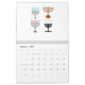 Calendrier Hanoukka judaïsme religion juive (Feb 2027)