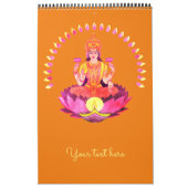 Calendrier Happy Diwali - Deepalavi Lakshmi Goddess 1 (Protection)