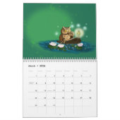 Calendrier Happy hooters Owls drôle saisons personnalisable (Mar 2026)