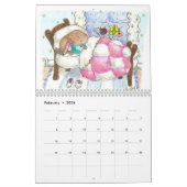 Calendrier Happy Thoughts 2026 (Feb 2026)