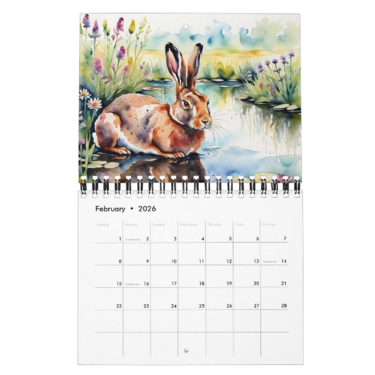 CALENDRIER HARES 2025 (Feb 2026)