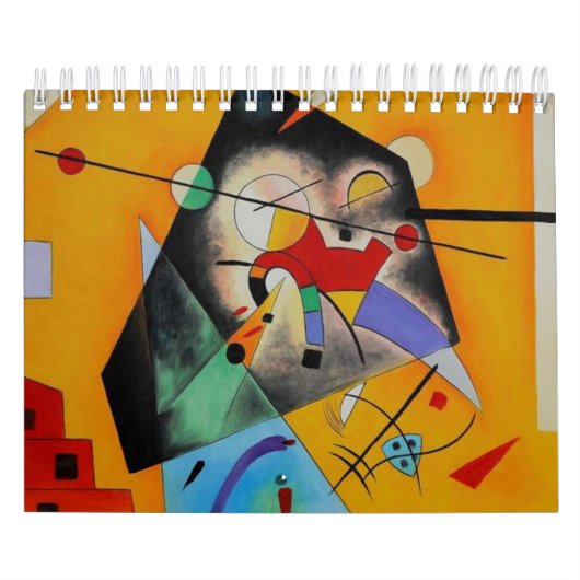 Calendrier Harmonie tranquille Wassily Kandinsky (Protection)