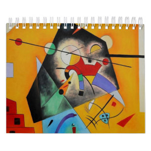 Calendrier Harmonie tranquille Wassily Kandinsky