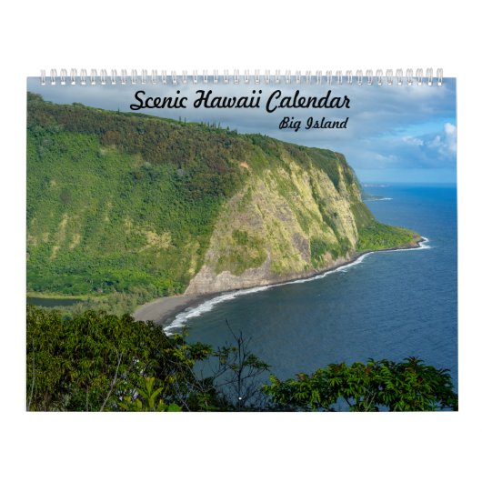 Calendrier Hawaii Big Island (Protection)